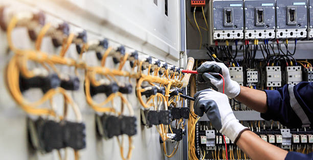 Professional Electrician technician working in Milmay, NJ